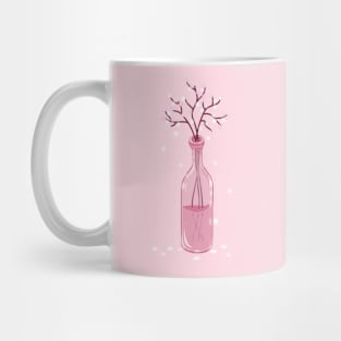 cherry blossom bottle Mug